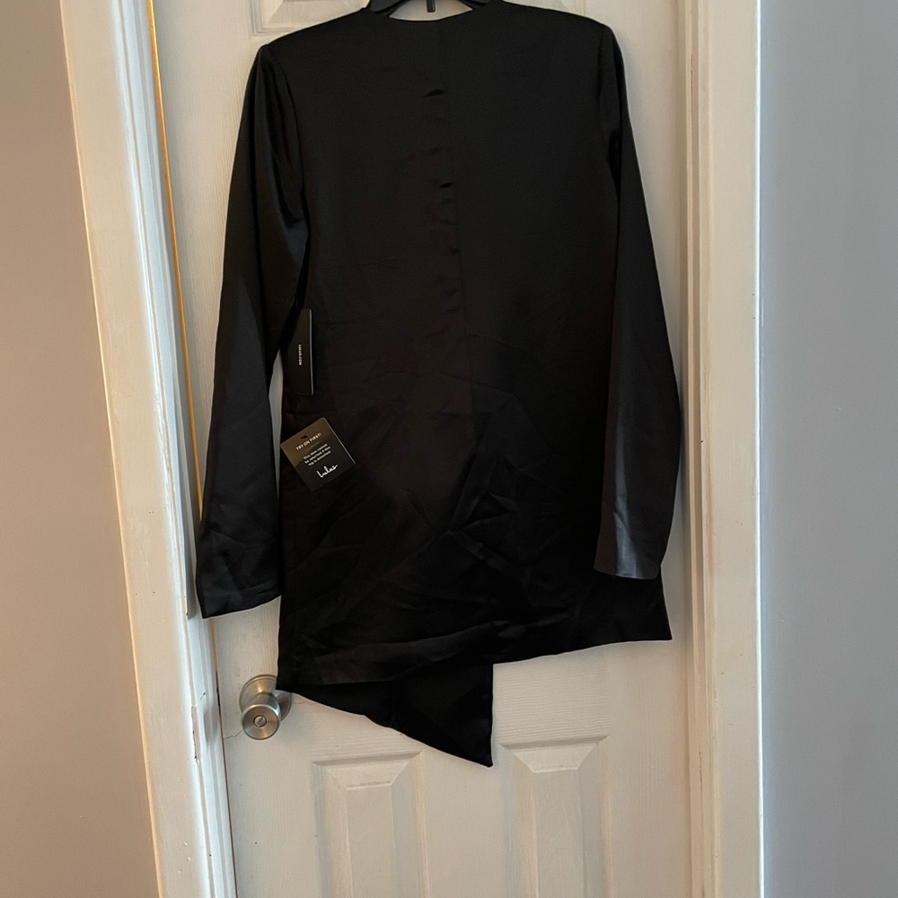 Lulus Black Blazer Asymmetrical Dress - never worn